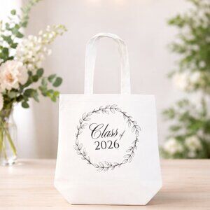 Class of 2026 Graduation Tote Bag, Senior Gift, Graduation Party Bag